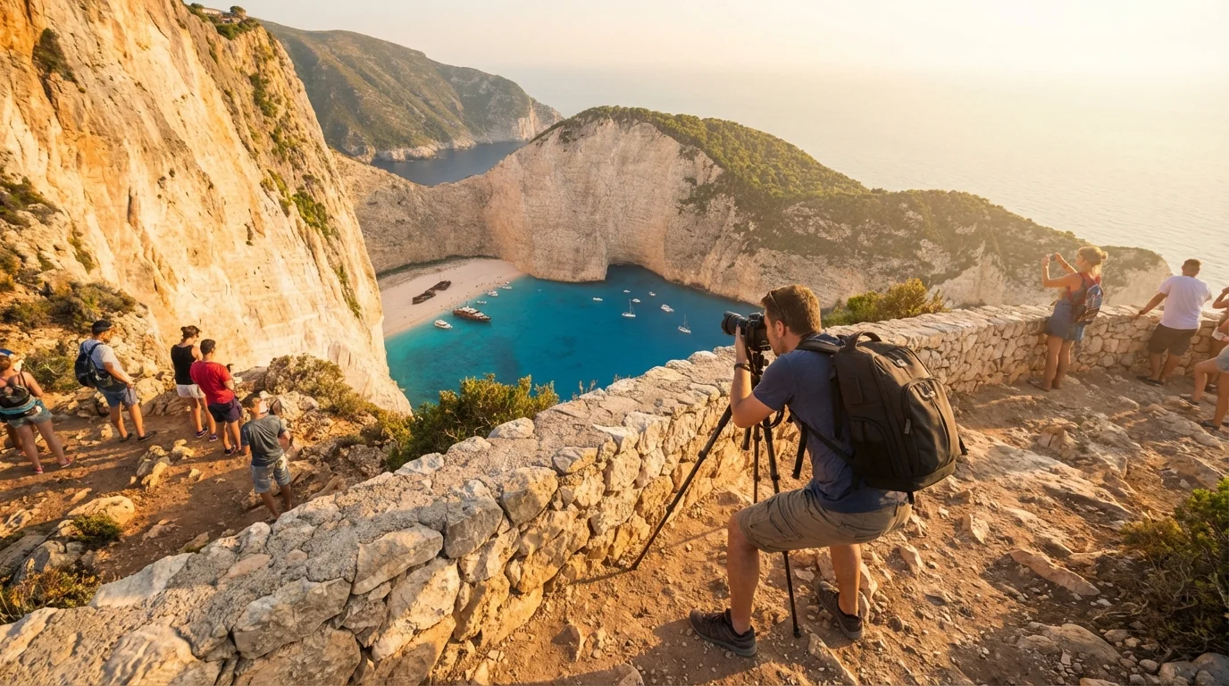 Best Photography Spots & Sunsets in Zakynthos: Complete Guide with GPS