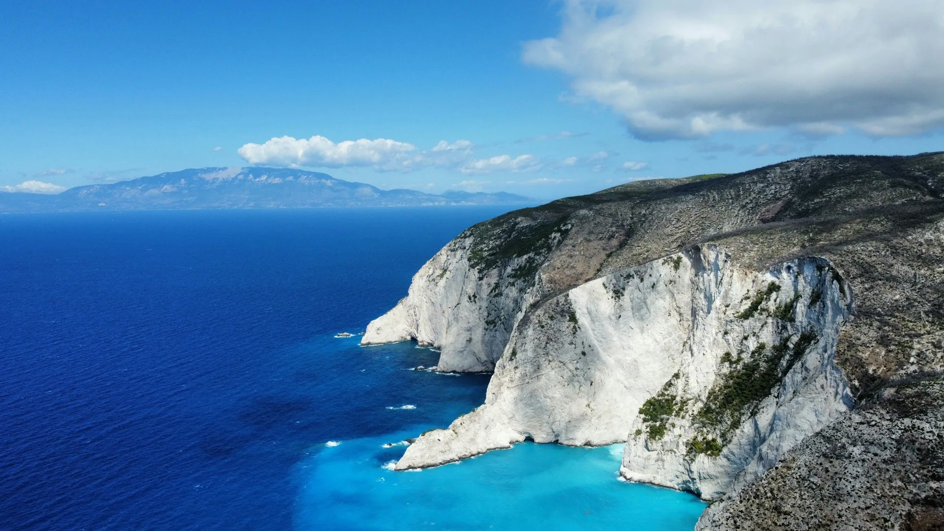 Snorkelling at Porto Limnionas